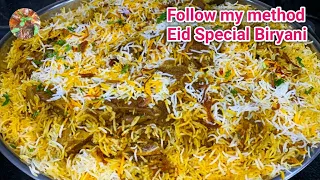 Unique Arabian Style Laham Biryani Recipe! This method easy and so delicious