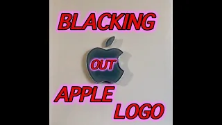 MODDING THE G4 CUBE HOW TO BLACK OUT THE APPLE  LOGO LIGHT FOR THE G4 CUBE Part 16