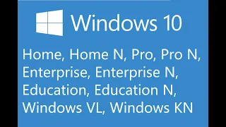 Windows 10 editions  الفرق بين ويندوز Home, Pro, Enterprise, and Education !!!