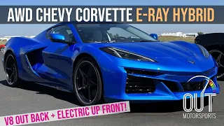 On-Track With the 2024 Chevy Corvette E-Ray, Chevy's Performance-First Hybrid Supercar