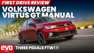 Volkswagen Virtus GT Manual | One of the Most Fun Sedans? | First Drive Review