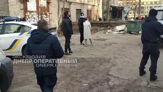 В Днепре горела крыша дома на Слобожанском проспекте