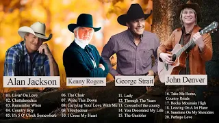 Alan Jackson, George Strait, Garth Brooks, Kenny Rogers - 50 Greatest Country Love Songs Ever