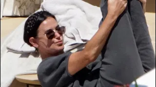 Demi Moore, 58, Stretches & Gets A Workout In By The Pool On Lavish Greek Vacation — Photos
