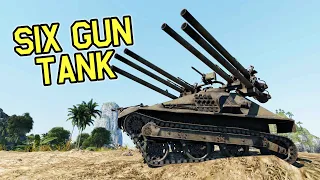 SIX SHOOTER TANK - M50 Ontos in War Thunder - OddBawZ