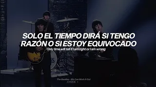 The Beatles - We Can Work It Out (Sub. Español)