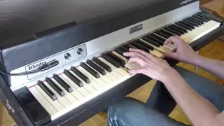 just the way you are, billy joel, cover on rhodes piano