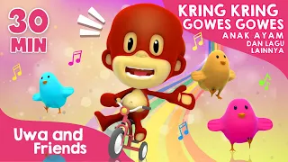 Kring Kring Gowes Gowes, Anak Ayam Tekotek, dan Lagu Lainnya - 30 Menit Lagu Anak Indonesia