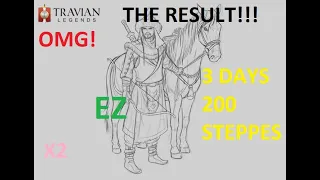 Travian huns 3 days result part two
