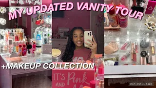 ✨🪞MY 2023 UPDATED VANITY TOUR! ( makeup collection, skincare, etc..)✨🪞