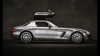 Mercedes SLS AMG Gullwing SUPERCAR