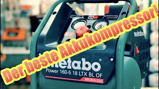 Metabo Akku Kompressor Power 160-5 18 LTX BL OF
