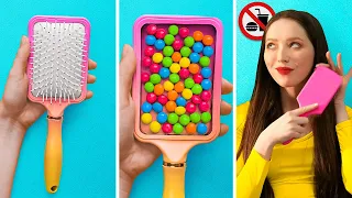 SNEAK FOOD EVERYWHERE YOU GO | Funny Food Pranks And Clever Food Tricks For Awkward Situations