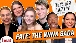 'I Stole All The Underwear!' Fate: The Winx Saga Cast Play Who's Most Likely To...?