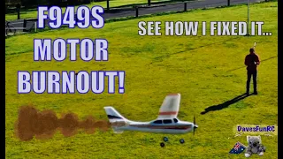 F949S Part 3 Review - Motor Burnout and Replacement #DavesFunRC