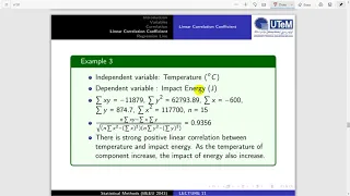 LINEAR CORRELATION COEFFICIENT PART 2