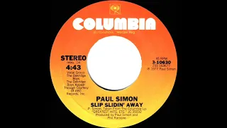 1978 HITS ARCHIVE: Slip Slidin’ Away - Paul Simon (stereo 45)