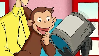 Georges le Petit Singe 🐵 L'éléphant à l'étage 🐵 Dessins Animés