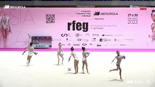 Club Ritmica Alaia  Alevin  P  Copa de  España 2023