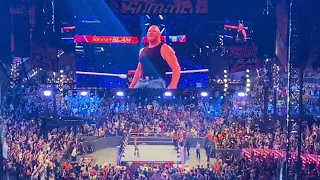 Brock Lesnar Returns At SummerSlam 2021! (Live Crowd Reaction)