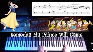 “‘Someday My Prince Will Come” - Advanced Jazz Piano Arrangement With Sheet Music by Jacob Koller