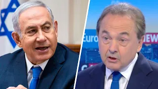 Israël-Hamas : si Benyamin Netanyahu "se retire, il risque d'aller en prison", assure Gilles Kepel