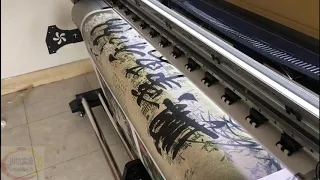 Printing On Art Canvas,  Best 1800mm Large format Printer XP600 Head.