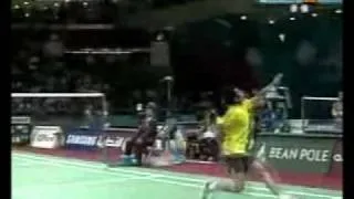 Badminton - Lin Dan Slow Motion BackHand