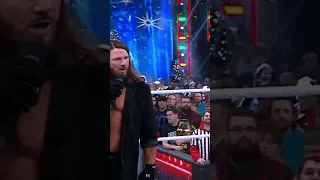 AJ Styles acting like his evil ways days