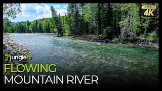 Flowing Mountain River