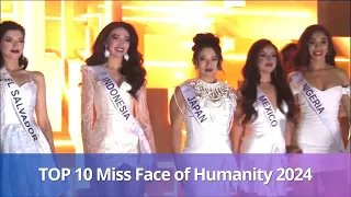 TOP 10 MISS FACE OF HUMANITY 2024 - MISS FACE OF HUMANITY 2024 FINAL SHOW