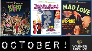 Warner Archive October Blu-ray Titles