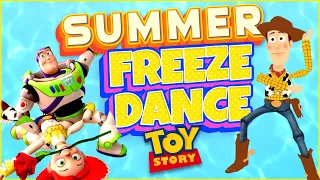 😎 Andy's Coming Freeze Dance 😎 Summer Toy Story Brain Break 😎 Just Dance 😎 GoNoodle
