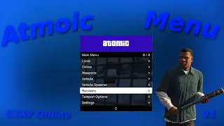 How To Install Atomic Menu V1 & Showcase | GTAV Online 1.68 *Free*