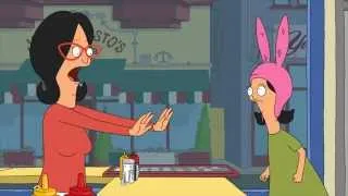 Louise slaps Linda - Bob's Burgers