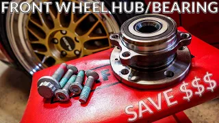 How to Replace Your Front Wheel Bearing / Hub Assembly - Volkswagen Jetta / Golf / Passat / Tiguan