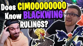 Does CIMOOOOOOOO Know BLACKWING Rulings? | Yu-Gi-Oh Ruling Quiz