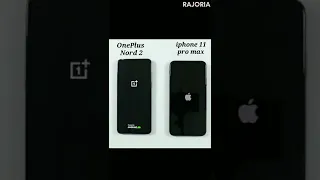 OnePlus Nord 2 Vs iPhone 11 Pro Max Comparison 🔥🔥 #shorts