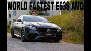 FASTEST E63S AMG in the World. Rolling 50 / 1000 meters and 1/2 mile.