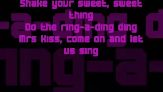 Alex Swings Oscar Sings - Miss Kiss Kiss Bang (#LYRICS)