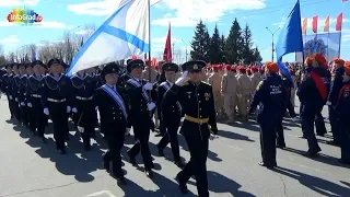 В Архангельске прошел военный парад в честь 74-годовщины Дня Победы