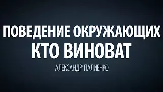 Поведение окружающих. Кто виноват. Александр Палиенко.