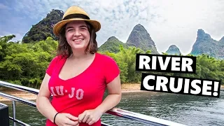 CHINA'S BEST RIVER CRUISE: Li River Cruise From Guilin To Yangshuo (China Vlog 2019 桂林)