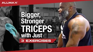 Get Bigger Thicker Triceps | 3 Exercises You Must Do