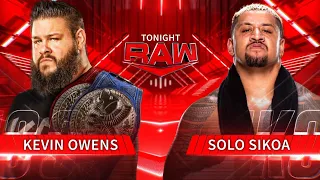 Kevin Owens vs Solo Sikoa (Full Match Part 2/2)