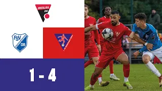 Talwiesenelf siegt am Bruchwald | FSV 08 Bietigheim Bissingen - 1.FC Rielasingen Arlen 1:4 📺