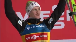 Prevc sets 250 metre ski jumping record