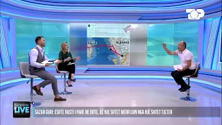 Sazan Guri ngrihet në këmbë, i gjuan moderatorit me libër - Shqipëria Live