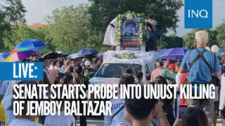 LIVE: Senate starts probe into unjust killing of Jemboy Baltazar