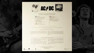 AC/DC - Atlantic Recording Studios 1977 - ORIGINAL TAPE